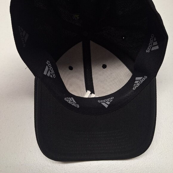 Adidas Black Hat Ball Cap Mens L XL A Flex - Picture 2 of 5